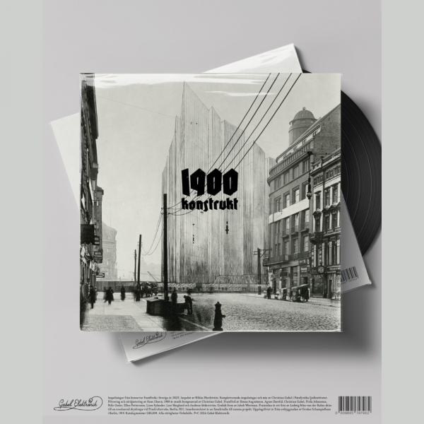 1900 - Konstrukt (Black Vinyl LP) ryhmässä VINYYLI / Kommande / Pop-Rock,Svensk Musik @ Bengans Skivbutik AB (5692202)