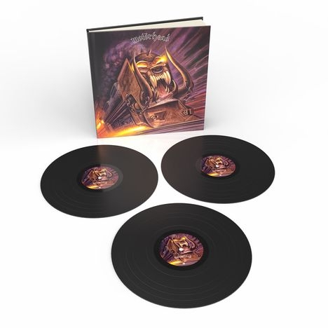 Motörhead - Orgasmatron (40th Anniversary Edition - Bookpack / 3LP) ryhmässä VINYYLI / Kommande / Hårdrock,Pop-Rock @ Bengans Skivbutik AB (5692211)