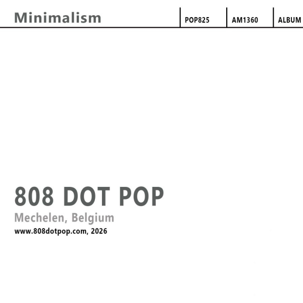 808 Dot Pop - Minimalism (White Album) ryhmässä CD / Kommande / Pop-Rock @ Bengans Skivbutik AB (5692412)