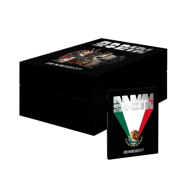 Rammstein - Live In Mexico City (Ltd. Lucha Libre Head & Mask Edition Boxset) ryhmässä Musiikki / CD+Blu-ray / Kommande / Hårdrock @ Bengans Skivbutik AB (5692586)