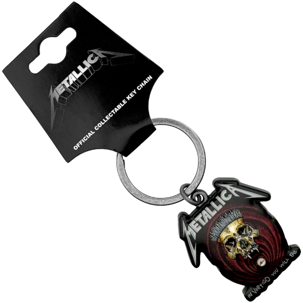 Metallica - In Vertigo Detail Keychain ryhmässä MERCHANDISE / Avainrengas /  /  @ Bengans Skivbutik AB (5692762)