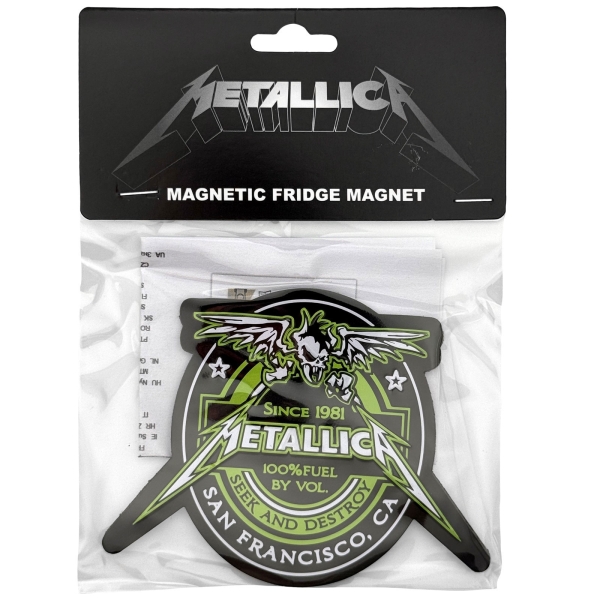 Metallica - Fuel Magnet ryhmässä MERCHANDISE / Magneetti /  /  @ Bengans Skivbutik AB (5692768)