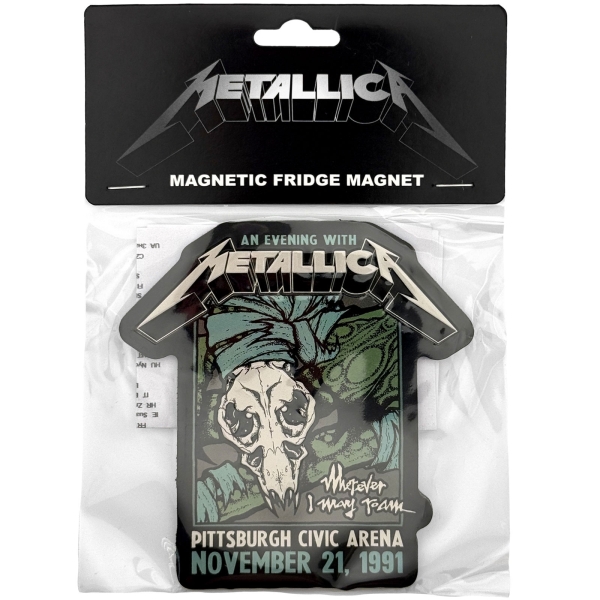 Metallica - Roam Tour Magnet ryhmässä MERCHANDISE / Magneetti /  /  @ Bengans Skivbutik AB (5692772)