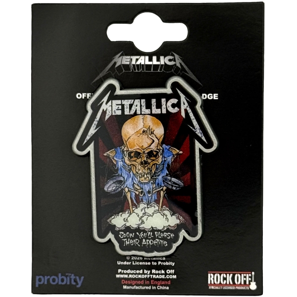 Metallica - Doris Pin Badge ryhmässä MERCHANDISE / Pin-Button Badge / / @ Bengans Skivbutik AB (5692777)