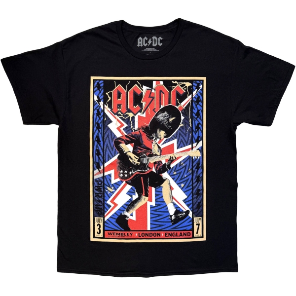 Ac/Dc - London Uni Bl T-Shirt ryhmässä MERCHANDISE / T-paita / Nyheter / Hårdrock @ Bengans Skivbutik AB (5692971r)