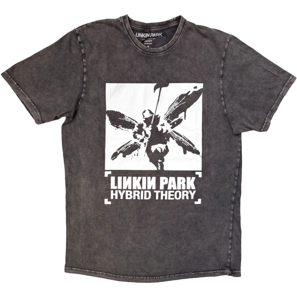Linkin Park - Soldier Hybrid Theory Stone Wash Uni Char T-Shirt ryhmässä MERCHANDISE / T-paita / Nyheter / Hårdrock @ Bengans Skivbutik AB (5693000r)