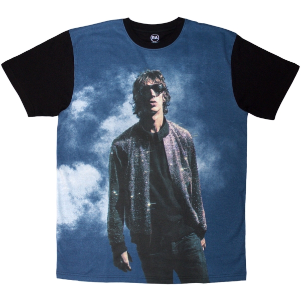 Richard Ashcroft - Glitter Jacket Aop Uni Bl T-Shirt ryhmässä MERCHANDISE / T-paita / Nyheter / Pop-Rock @ Bengans Skivbutik AB (5693022r)