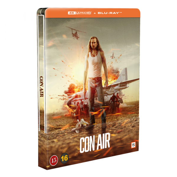 Movie - Con Air (Ltd Steelbook 2-disc / 4K UHD + Blu-ray) ryhmässä Elokuva / Film UHD-4K / / @ Bengans Skivbutik AB (5693040)