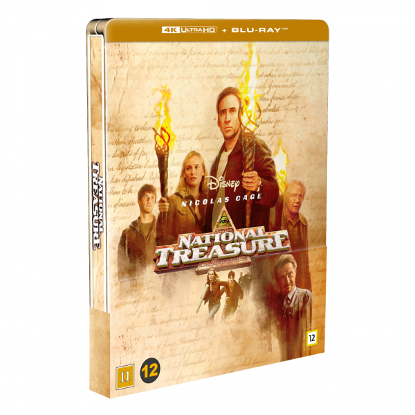 Movie - National Treasure  (Ltd Steelbook 2-disc / 4K UHD + Blu-ray) ryhmässä Elokuva / Film UHD-4K /  /  @ Bengans Skivbutik AB (5693041)
