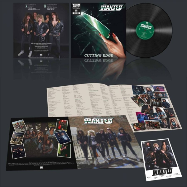 Wanted - Cutting Edge (Black Vinyl Lp) ryhmässä VINYYLI / Eniten ennakkotilatut @ Bengans Skivbutik AB (5693200)