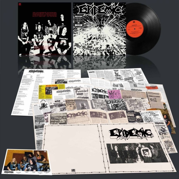Epidemic - Truth Of What Will Be The (Black Vi ryhmässä VINYYLI / Kommande / Hårdrock @ Bengans Skivbutik AB (5693203)