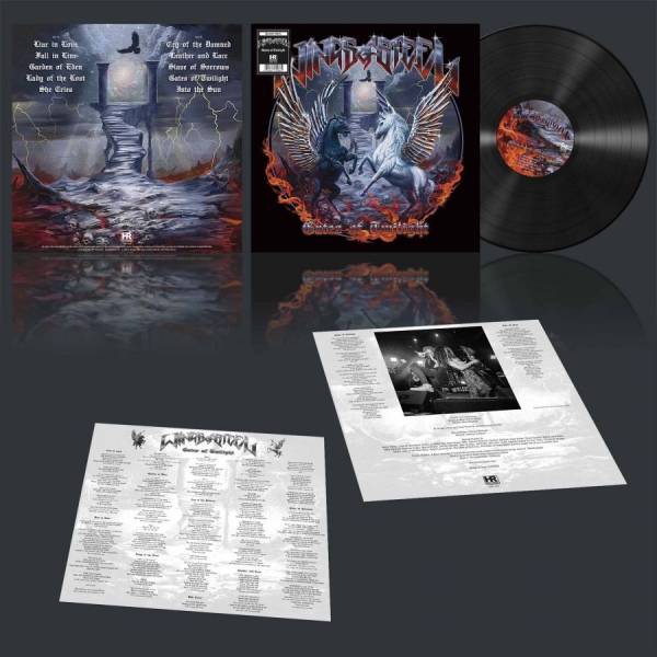Wings Of Steel - Gates Of Twilight (Black Vinyl Lp) ryhmässä VINYYLI / Kommande / Hårdrock @ Bengans Skivbutik AB (5693204)
