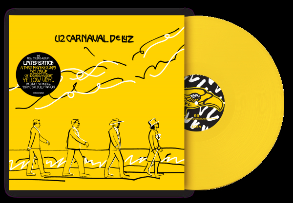 U2 - Carnaval De Luz (Ltd Yellow Third Man Records Vinyl) ryhmässä VINYYLI / Kommande / Pop-Rock @ Bengans Skivbutik AB (5693278)
