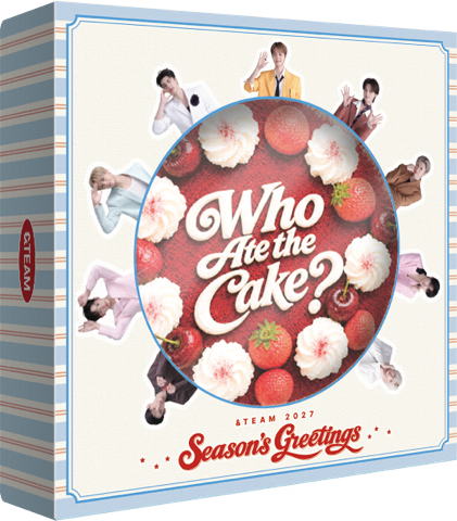 &Team - 2027 Seasons Greetings - Who Ate The Cake + WS ryhmässä MERCHANDISE / Merch / Kommande / K-Pop @ Bengans Skivbutik AB (5693668)