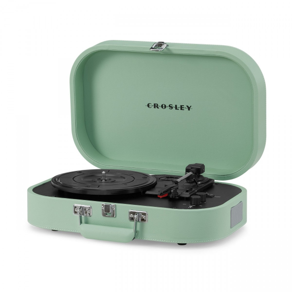 Vinylspelare - Discovery Portable Turntable (Seafoam) ryhmässä Laitteet & tarvikkeet / Levysoittimet @ Bengans Skivbutik AB (5693697)