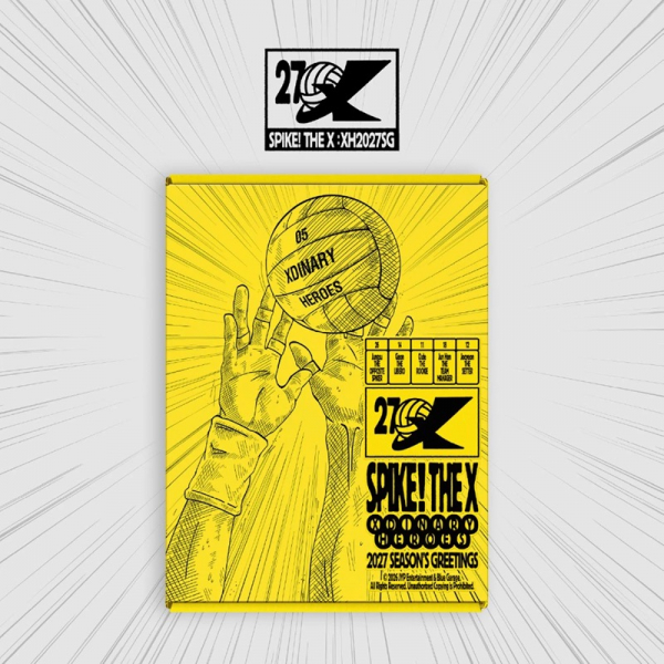 Xdinary Heroes - 2027 Seasons Greetings - Spike! The X + Apple ryhmässä MERCHANDISE / Merch / Kommande / K-Pop @ Bengans Skivbutik AB (5693892)