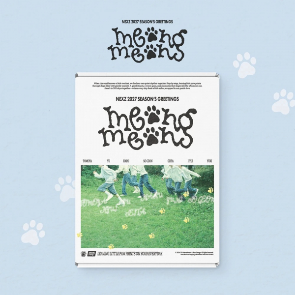 Nexz - 2027 Seasons Greetings - Meong Meong ryhmässä MERCHANDISE / Merch / Kommande / K-Pop @ Bengans Skivbutik AB (5693896)