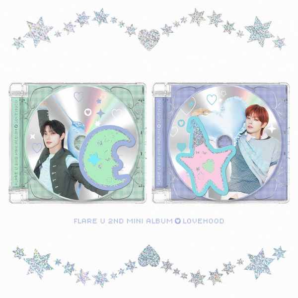 Flare U - Lovehood (Jewel Case) (Random Ver.) ryhmässä CD / K-Pop @ Bengans Skivbutik AB (5693927)