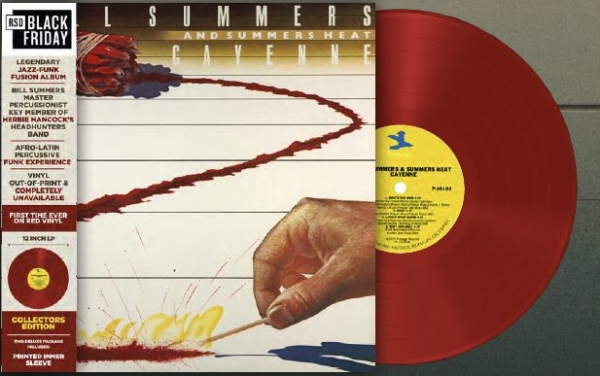 Bill Summers & Summers Heat - Cayenne ryhmässä ME SUOSITTELEMME / Record Store Day / RSD BF 2026 @ Bengans Skivbutik AB (5693943)
