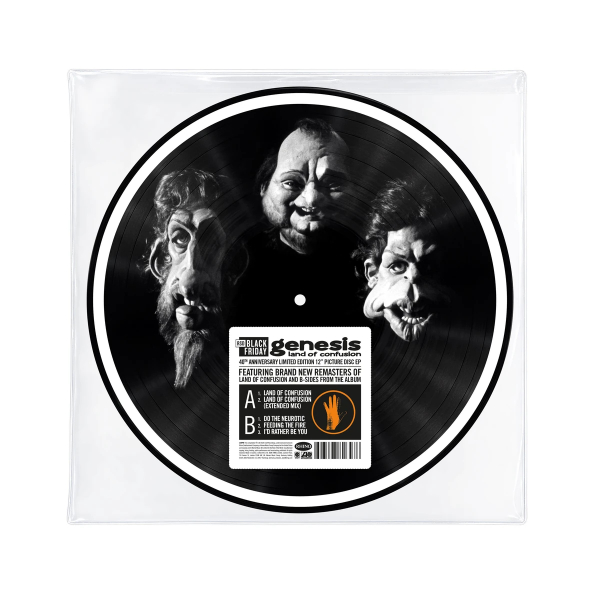 Genesis - Land Of Confusion (Limited 1 X 180G Picture Vinyl Ep Single) ryhmässä ME SUOSITTELEMME / Record Store Day / RSD BF 2026 @ Bengans Skivbutik AB (5693948)