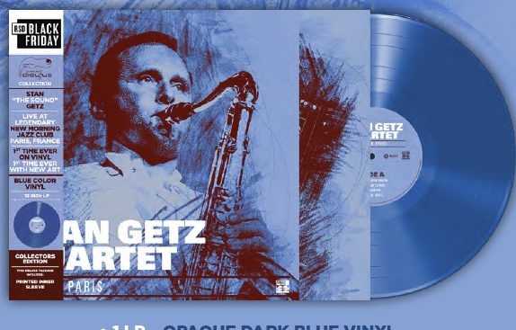 Stan Getz Quartet - Live In Paris ryhmässä ME SUOSITTELEMME / Record Store Day / RSD BF 2026 @ Bengans Skivbutik AB (5693965)