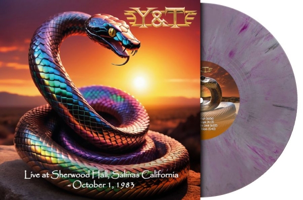 Y&T - Live At Sherwood Hall 1983 (Marbled ryhmässä VINYYLI / Hårdrock @ Bengans Skivbutik AB (5694230)