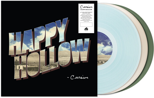 Cursive - Happy Hollow (20 Year Anniversary Edition/Blue/Clear/Green Vinyl/3Lp) ryhmässä ME SUOSITTELEMME / Record Store Day / RSD BF 2026 @ Bengans Skivbutik AB (5694274)