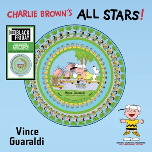 Vince Guaraldi - Charlie Brown's All Stars! (10Inch Zeotrope/45Rpm) (Rsd) ryhmässä ME SUOSITTELEMME / Record Store Day / RSD BF 2026 @ Bengans Skivbutik AB (5694289)