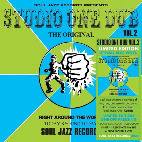 Soul Jazz Records Presents - Studio One Dub Vol. 2 (Sky-Blue Vinyl/2Lp) (Rsd) ryhmässä ME SUOSITTELEMME / Record Store Day / RSD BF 2026 @ Bengans Skivbutik AB (5694322)