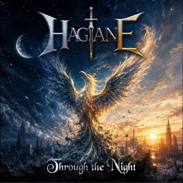 Hagane - Through The Night ryhmässä CD / Kommande / Hårdrock @ Bengans Skivbutik AB (5694434)