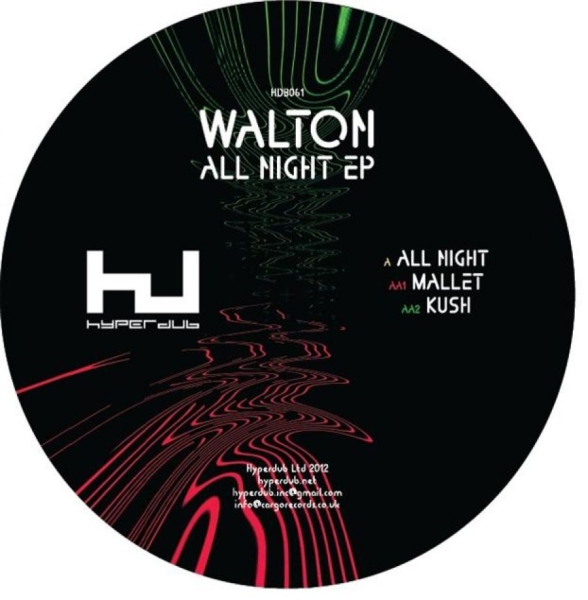 Walton - All Night Ep ryhmässä VINYYLI / Pop-Rock @ Bengans Skivbutik AB (5694587)