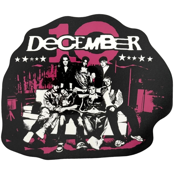 December 10 - Sofa Sticker ryhmässä MERCHANDISE / Merch / Nyheter / Pop-Rock @ Bengans Skivbutik AB (5694740)