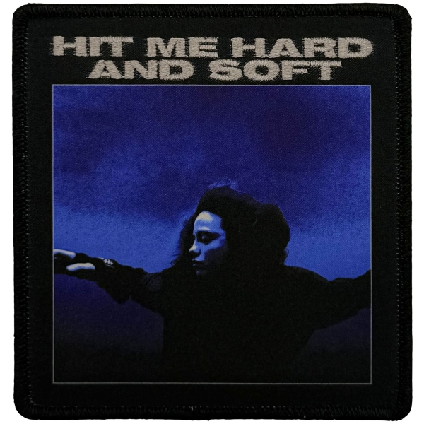 Billie Eilish - Hit Me Hard And Soft Woven Patch ryhmässä MERCH / Asusteet / Kangasmerkit @ Bengans Skivbutik AB (5694775)