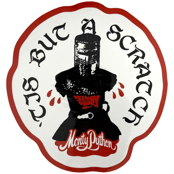 Monty Python - Scratch Sticker ryhmässä MERCHANDISE / Merch / Nyheter / Film-Musikal @ Bengans Skivbutik AB (5694861)