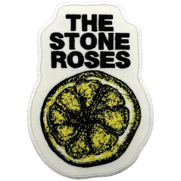 The Stone Roses - Logo & Lemon Woven Patch ryhmässä MERCHANDISE / Kangasmerkki / / @ Bengans Skivbutik AB (5694934)
