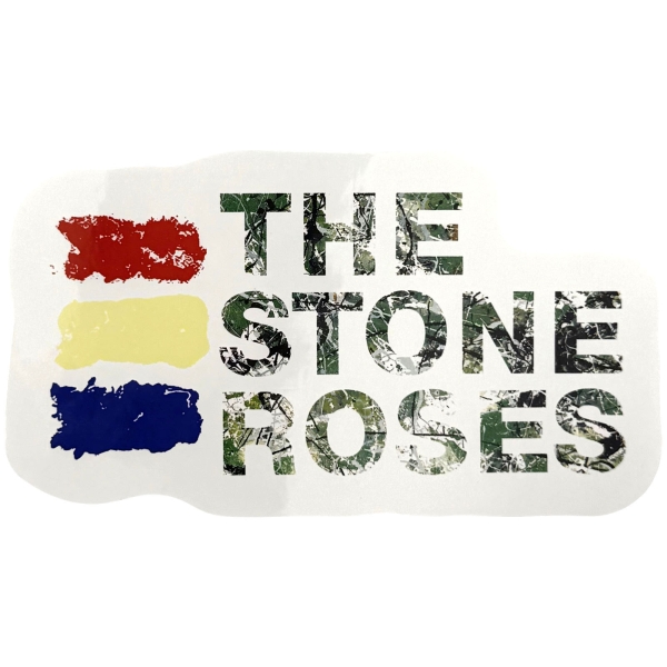 The Stone Roses - Paint Logo Sticker ryhmässä MERCHANDISE / Merch / Nyheter / Pop-Rock @ Bengans Skivbutik AB (5694942)