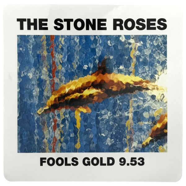 The Stone Roses - Fools Gold Sticker ryhmässä MERCHANDISE / Merch / Nyheter / Pop-Rock @ Bengans Skivbutik AB (5694943)