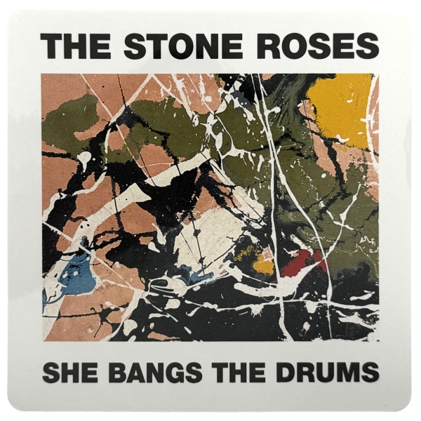 The Stone Roses - She Bangs The Drum Sticker ryhmässä MERCHANDISE / Merch / Nyheter / Pop-Rock @ Bengans Skivbutik AB (5694944)