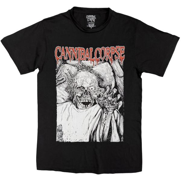 Cannibal Corpse - Rotting Coffin Uni Bl T-Shirt ryhmässä MERCHANDISE / T-paita / Nyheter / Hårdrock @ Bengans Skivbutik AB (5695024r)