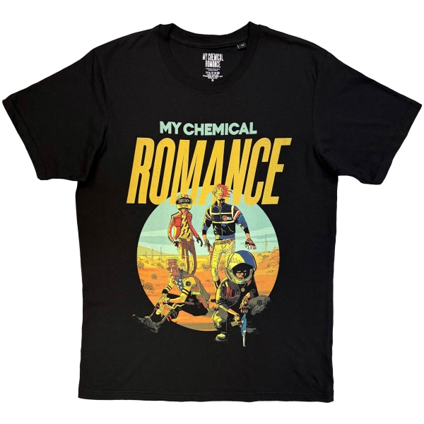 My Chemical Romance - Desert Bikers Uni Bl T-Shirt ryhmässä MERCHANDISE / T-paita / Nyheter / Pop-Rock @ Bengans Skivbutik AB (5695034r)