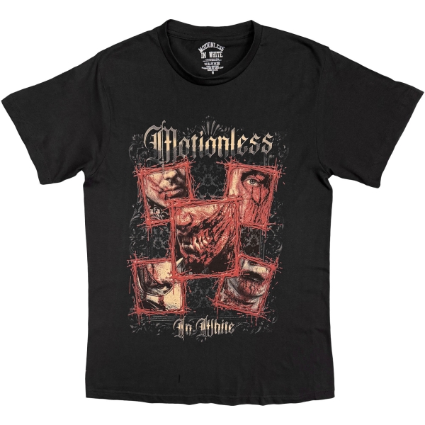 Motionless In White - Torn In Time Uni Bl T-Shirt ryhmässä MERCHANDISE / T-paita / Nyheter / Hårdrock @ Bengans Skivbutik AB (5695039r)
