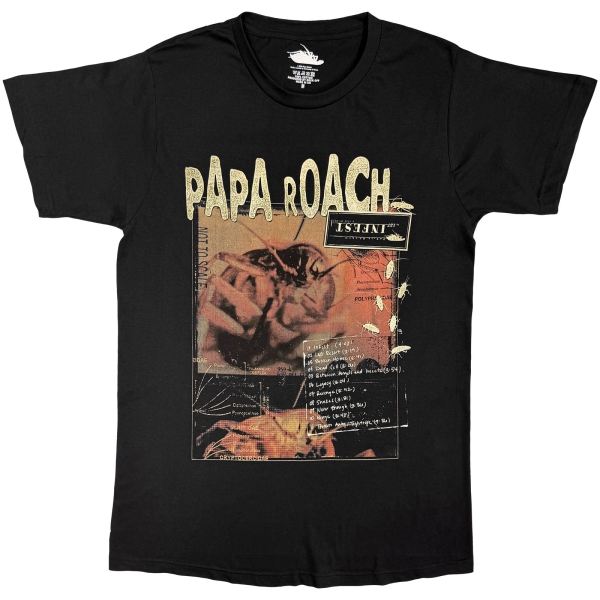 Papa Roach - Scraps Uni Bl T-Shirt ryhmässä MERCHANDISE / T-paita / Nyheter / Hårdrock @ Bengans Skivbutik AB (5695043r)