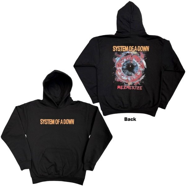 System Of A Down - Mezmerize Uni Bl Hoodie ryhmässä MERCHANDISE / Hupparit / Nyheter / Hårdrock @ Bengans Skivbutik AB (5695048r)