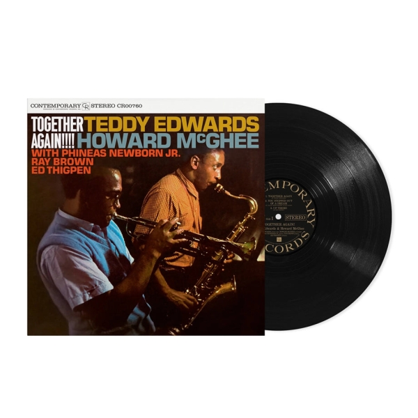 Teddy Edwards Howard Mcghee Featu - Together Again!!!! ryhmässä VINYYLI / Jazz @ Bengans Skivbutik AB (5695105)