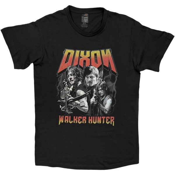 The Walking Dead - Walker Hunter Uni Bl T-Shirt ryhmässä MERCHANDISE / T-paita / Nyheter / Film-Musikal @ Bengans Skivbutik AB (5695332r)