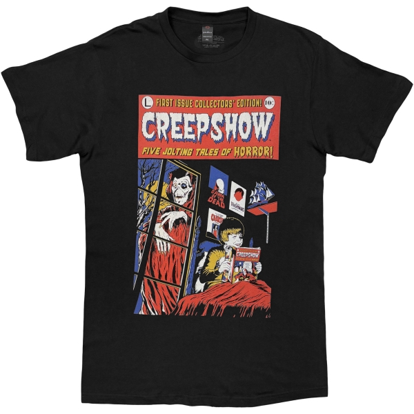 Creepshow - Colour Cover Uni Bl T-Shirt ryhmässä MERCHANDISE / T-paita / Nyheter / Film-Musikal @ Bengans Skivbutik AB (5695333r)