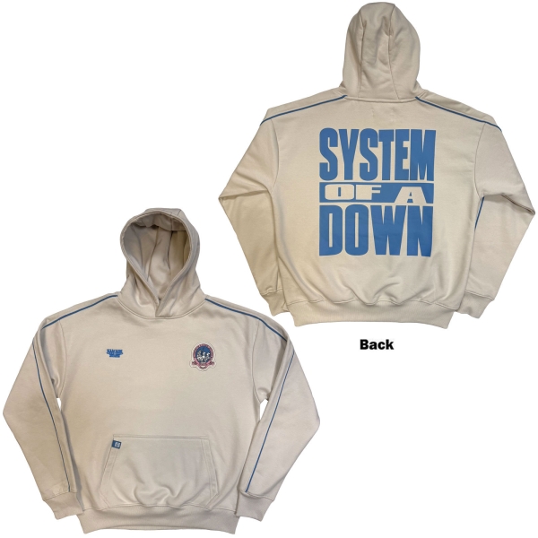 System Of A Down - Milan Event Tour 26 Uni Natrl Hoodie ryhmässä MERCHANDISE / Hupparit / Nyheter / Hårdrock @ Bengans Skivbutik AB (5695345r)
