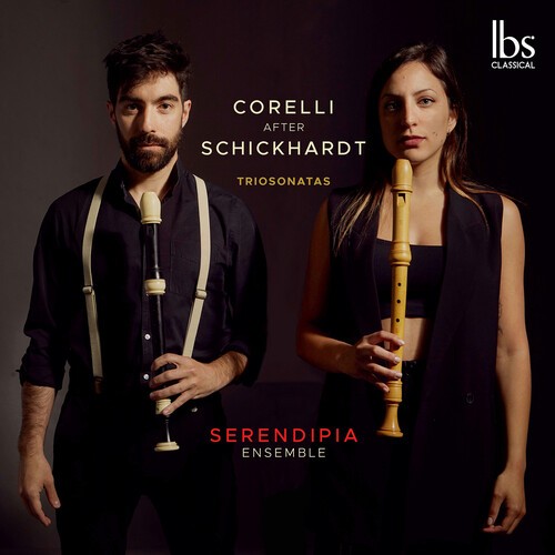 Serendipia Ensemble - Corelli After Schickhardt - Trio So ryhmässä CD / Klassiskt @ Bengans Skivbutik AB (5695383)