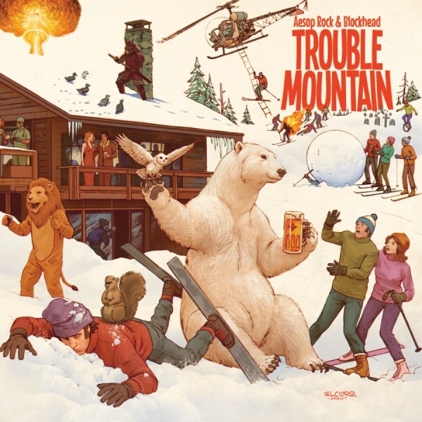 Aesop Rock & Blockhead - Trouble Mountain ryhmässä CD / Kommande / Hip Hop-Rap @ Bengans Skivbutik AB (5695418)