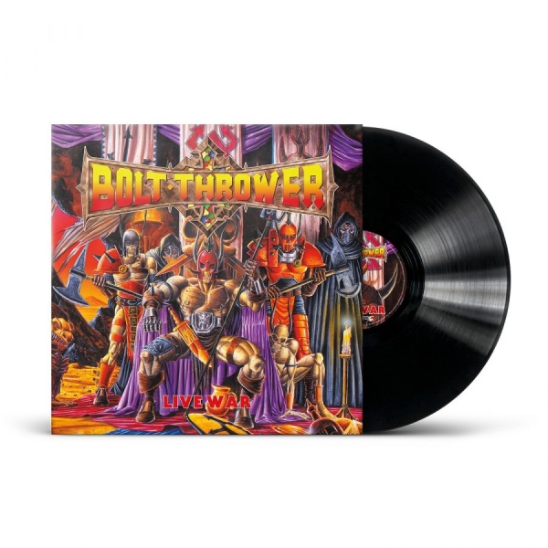 Bolt Thrower - Live War (Black Vinyl Lp) ryhmässä VINYYLI / Kommande / Hårdrock @ Bengans Skivbutik AB (5695421)